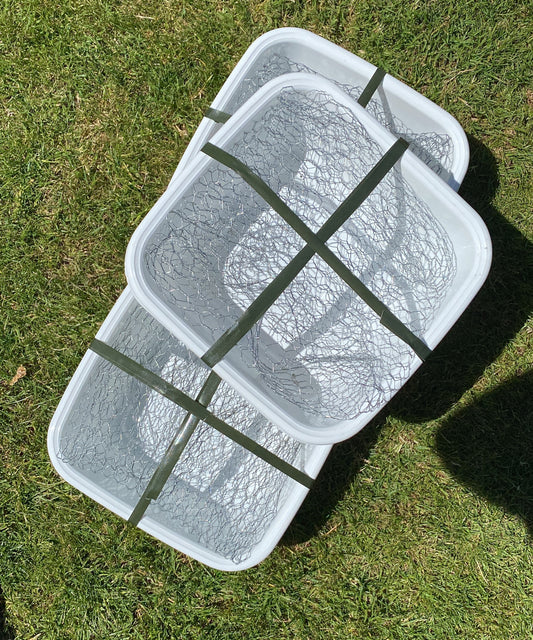 Meadow square plastic boxes For Hire