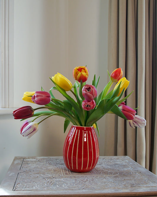 Seasonal Posy and Vase