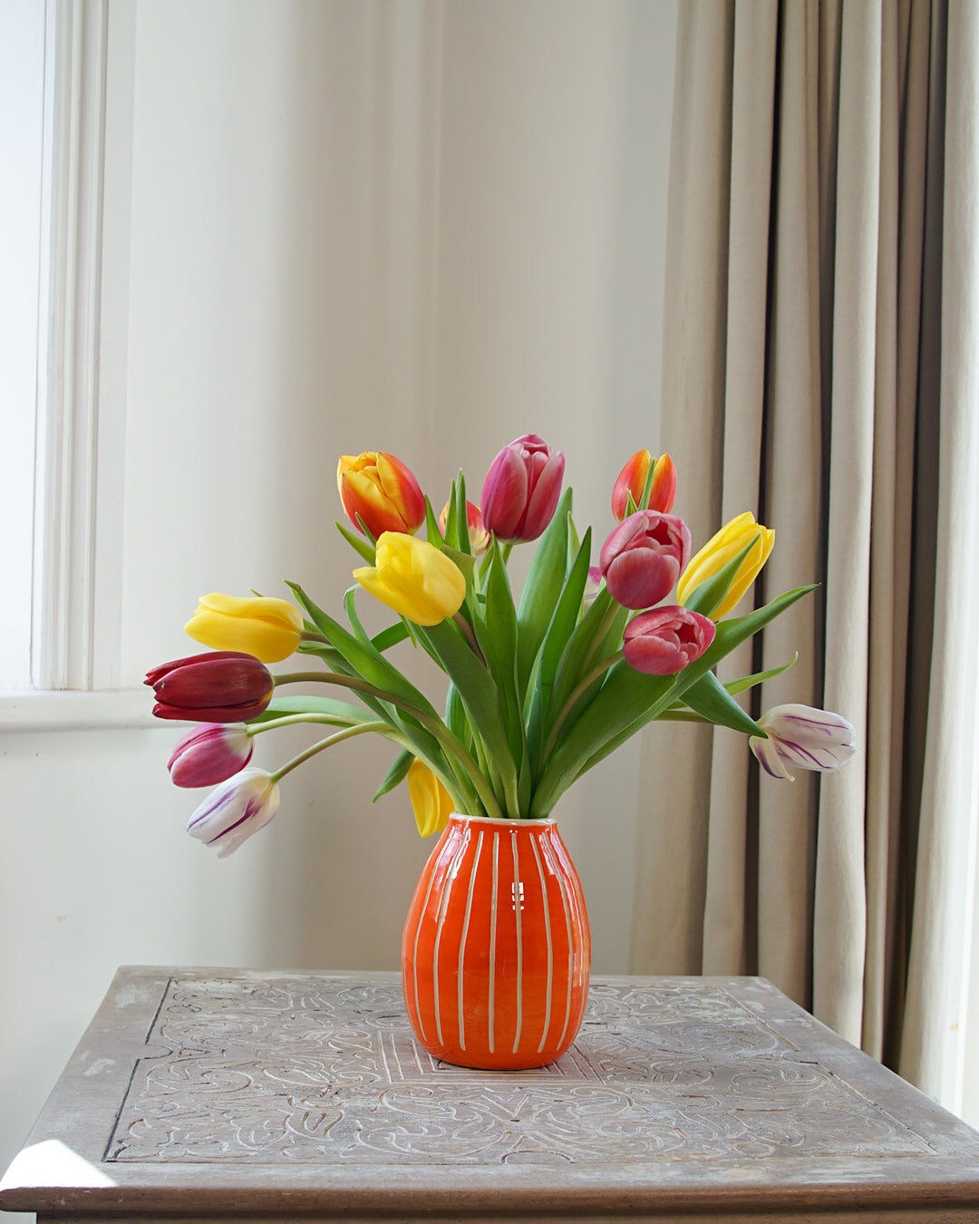 Seasonal Posy and Vase