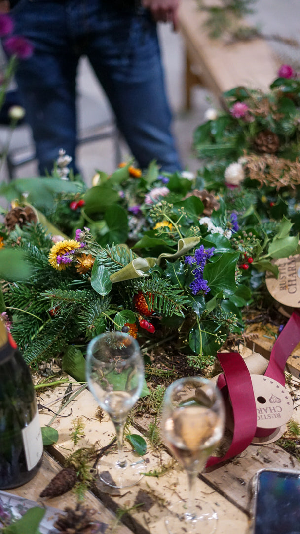 DECEMBER: Evening Wreath Making at The Grange Winery 05/12