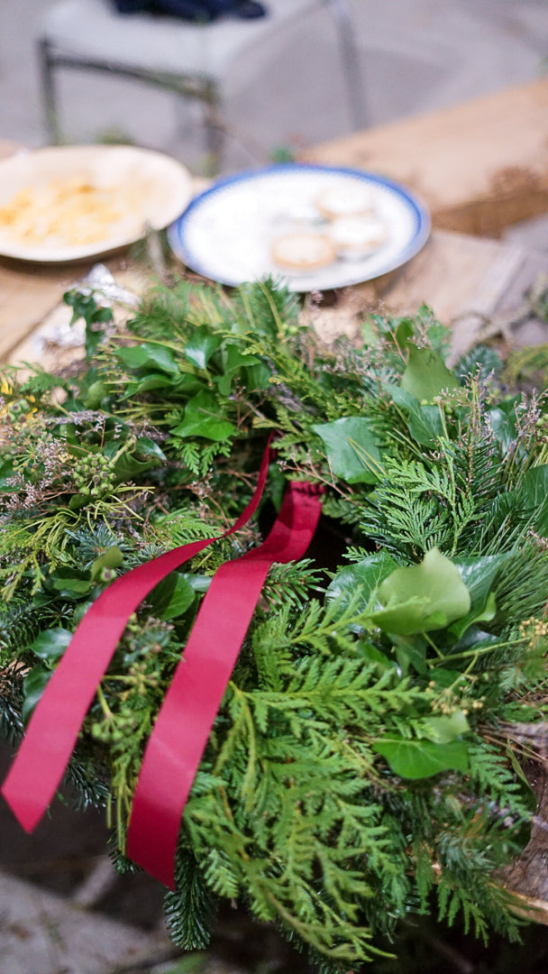 DECEMBER: Evening Wreath Making at The Grange Winery 05/12