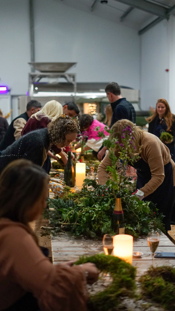 DECEMBER: Evening Wreath Making at The Grange Winery 05/12