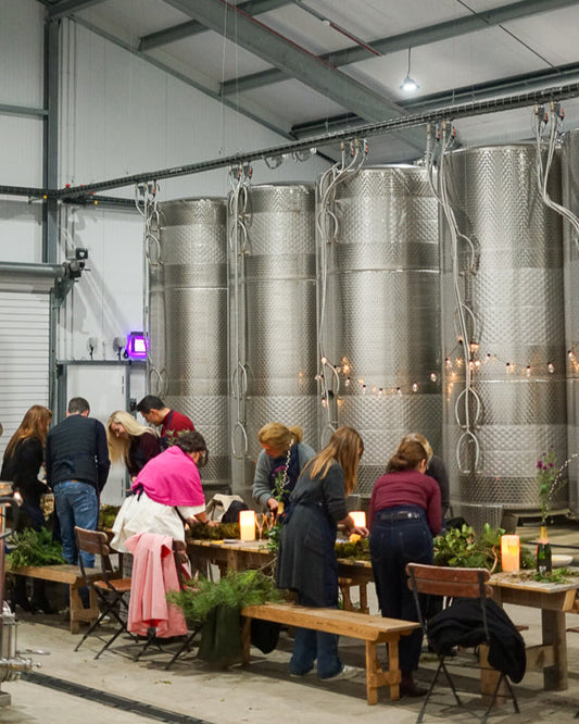 DECEMBER: Evening Wreath Making at The Grange Winery 05/12