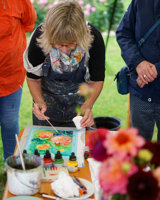 SEPTEMBER: Joy of Dahlias - Painting workshop 5/09
