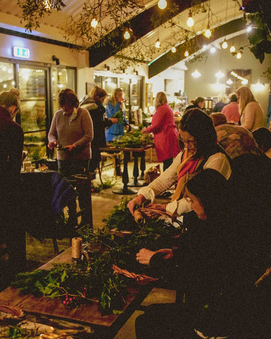 NOVEMBER: Evening Wreath Making at The Yard 27/11
