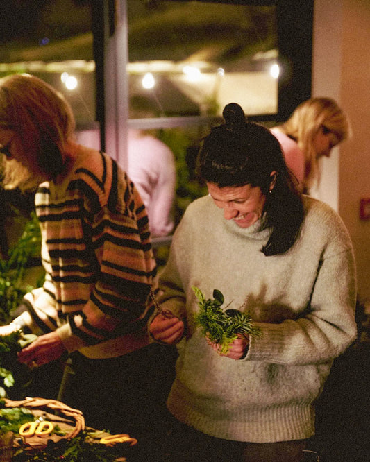 NOVEMBER: Evening Wreath Making at The Yard 27/11