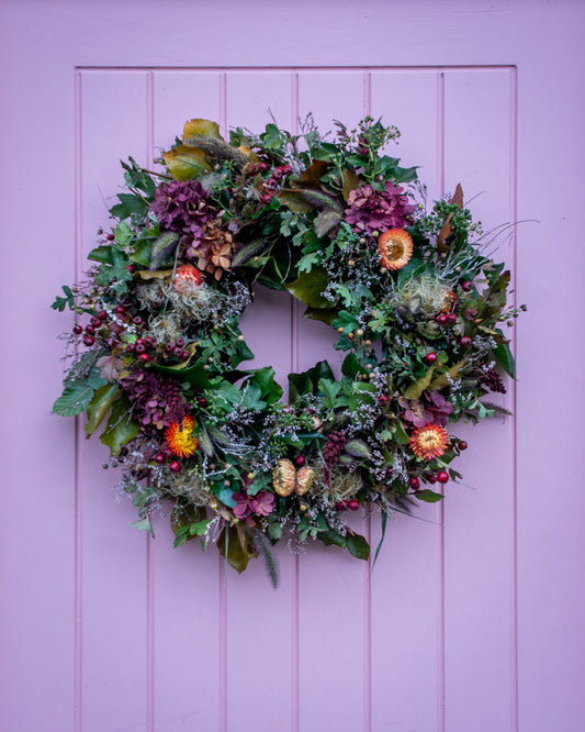 OCTOBER: Autumn Wreath making 17/10