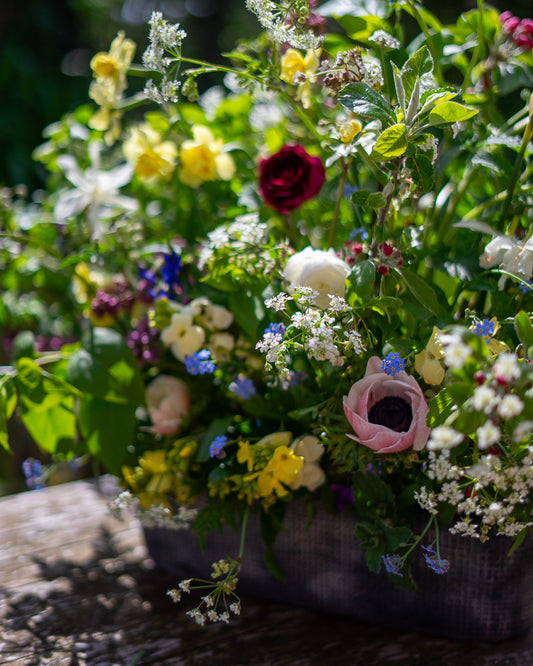 JUNE: Floral Mechanics: Meadowbox Arrangement 6/06