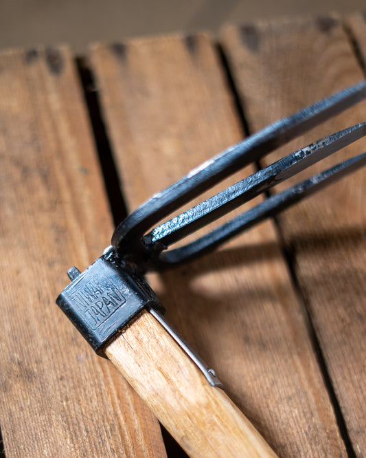 Niwaki Forked Hand Hoe