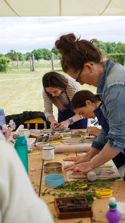 JULY: Floral Ceramic Vase Workshop 24/07