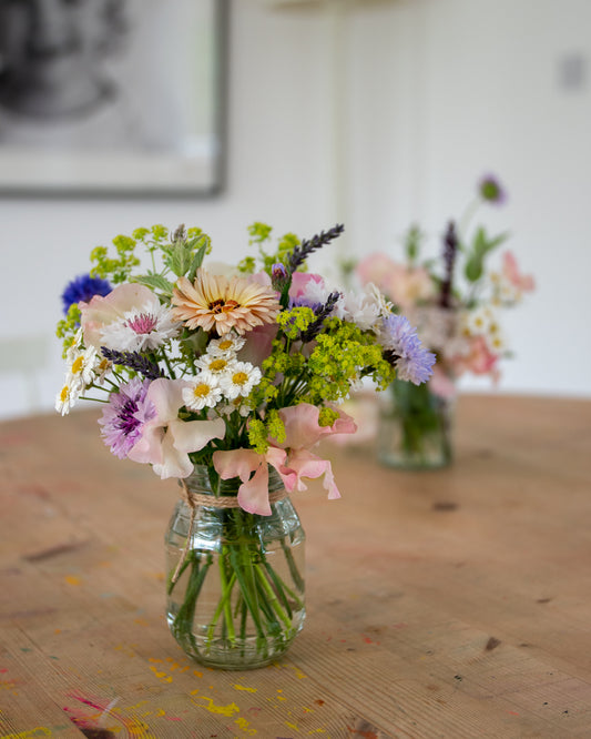 Teacher - Thank you flower jam-jar