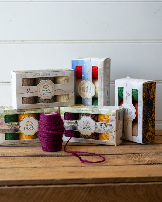 Twool - sustainable wool twine SETS