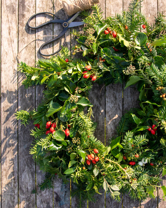 NOVEMBER: Morning Wreath Making at Stem & Green Field 28/11