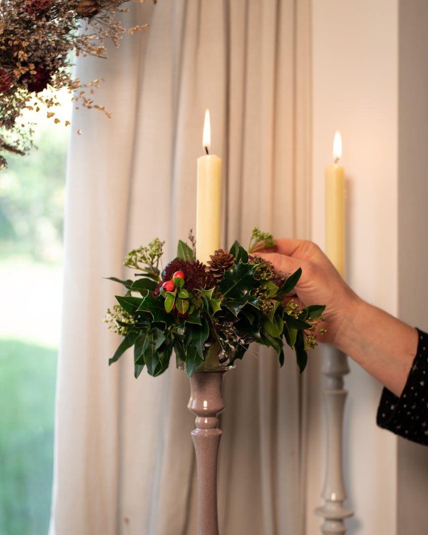 Candle Flower Vase