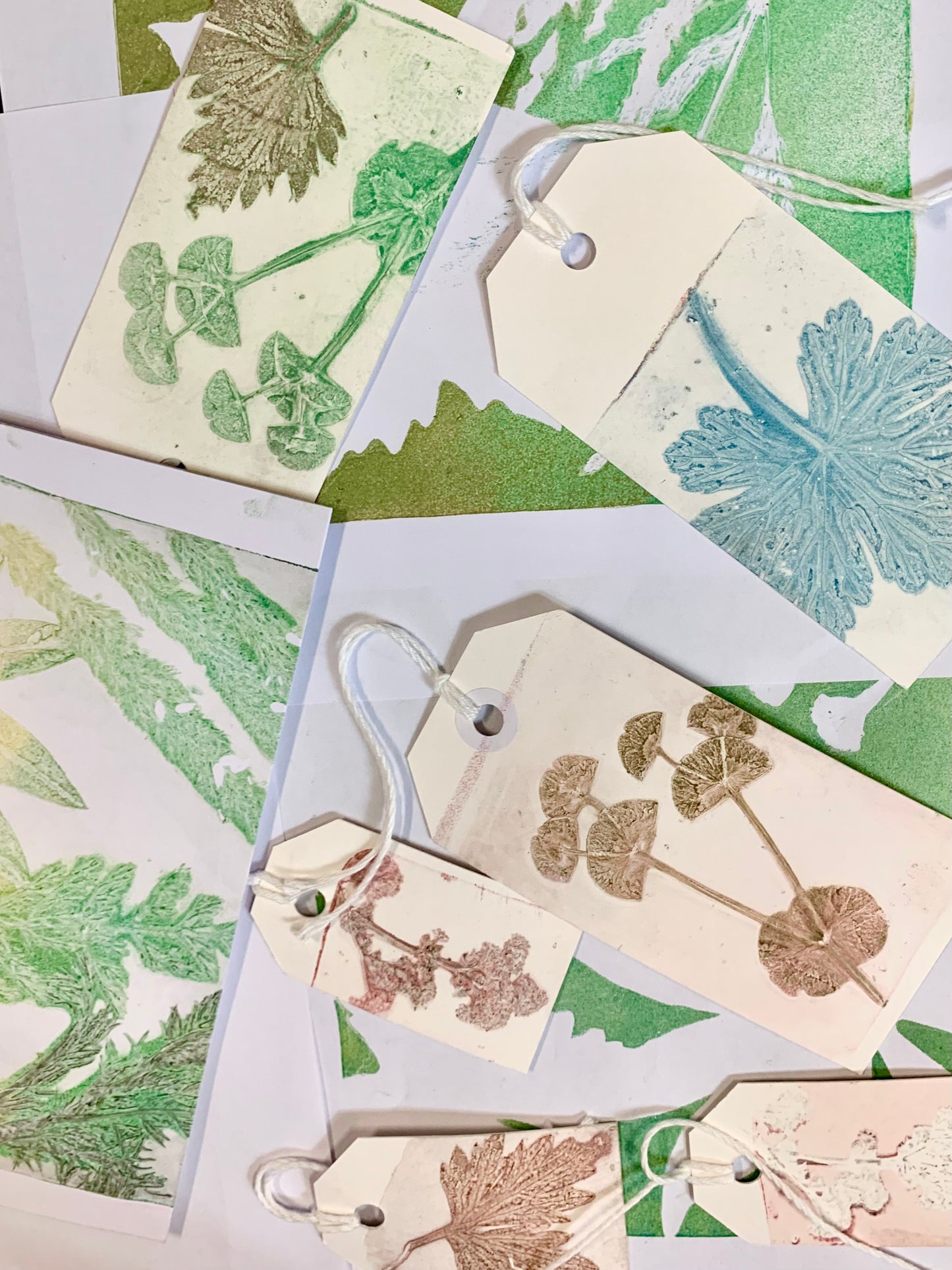 AUGUST: Floral Gelli Plate & Cyanotype Printing workshop 22/08