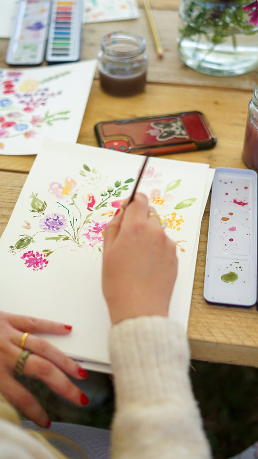 JUNE: Summer Watercolour workshop 26/06