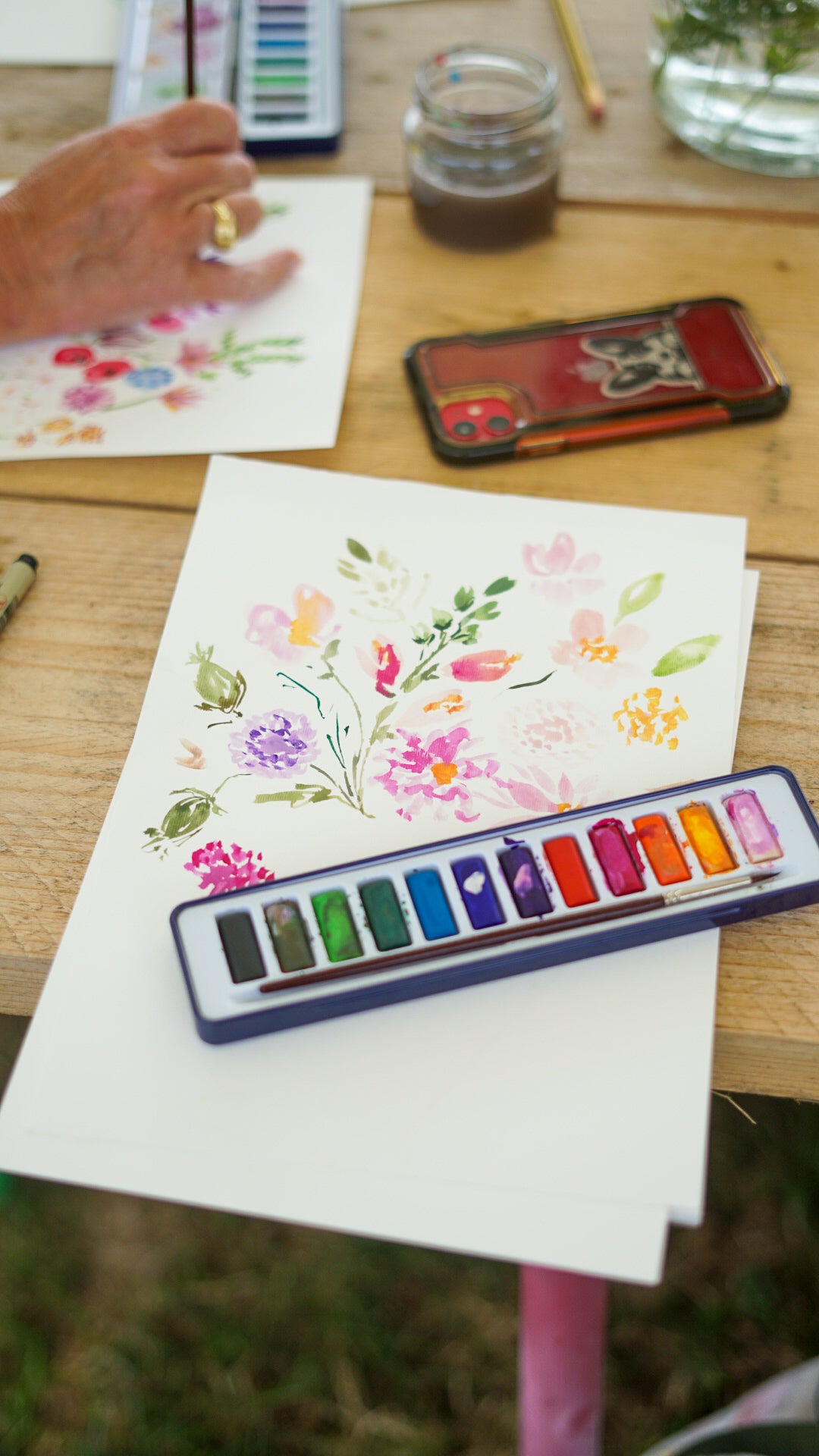 JUNE: Summer Watercolour workshop 26/06