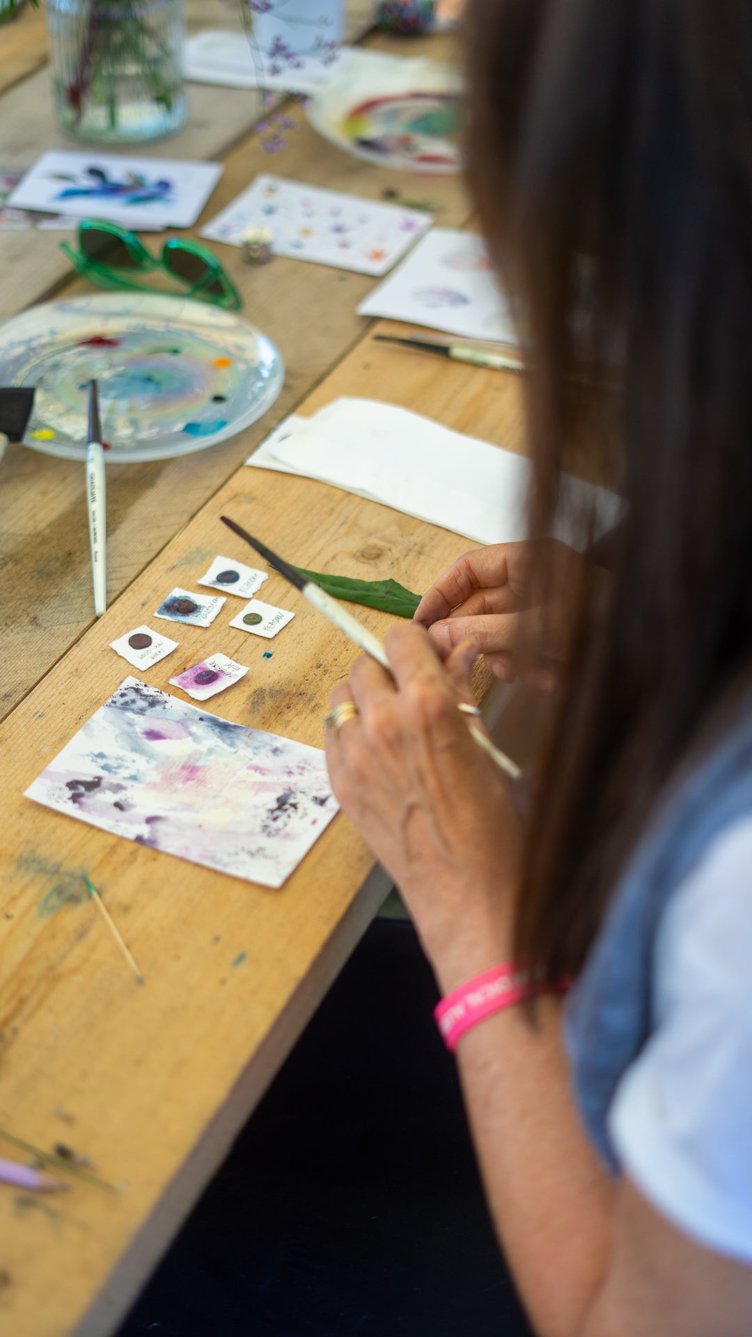 JUNE: Watercolour Wellbeing workshop 19/06