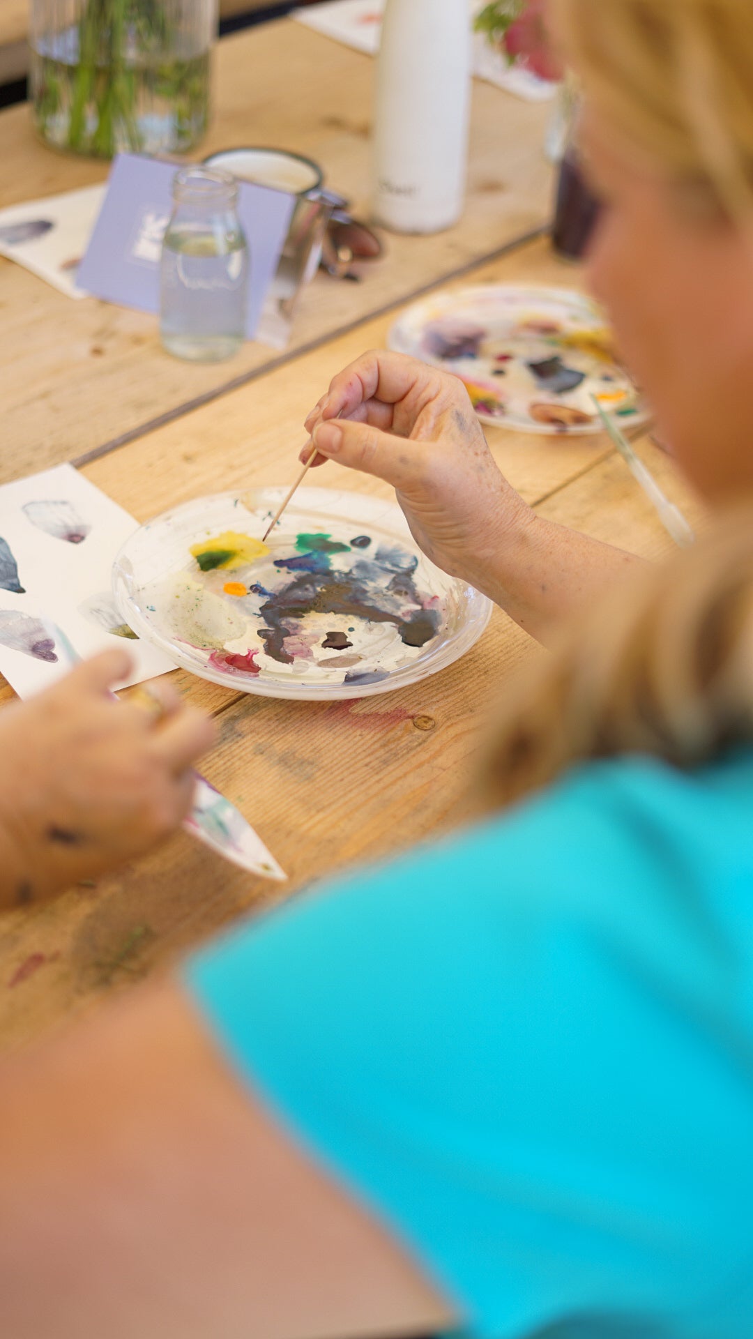 JUNE: Watercolour Wellbeing workshop 19/06