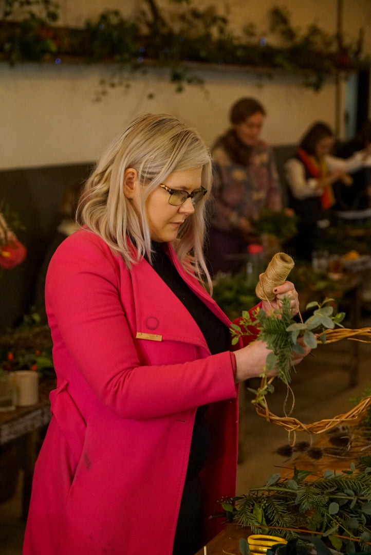 NOVEMBER: Evening Wreath Making at The Yard 27/11