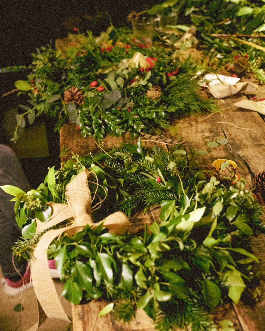 NOVEMBER: Evening Wreath Making at The Yard 27/11