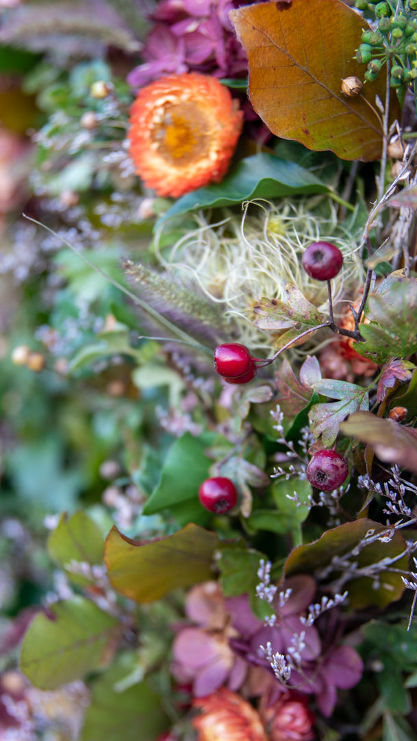 OCTOBER: Autumn Wreath making 17/10