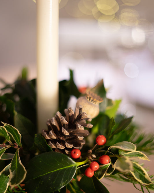 Christmas Pot Table Centre