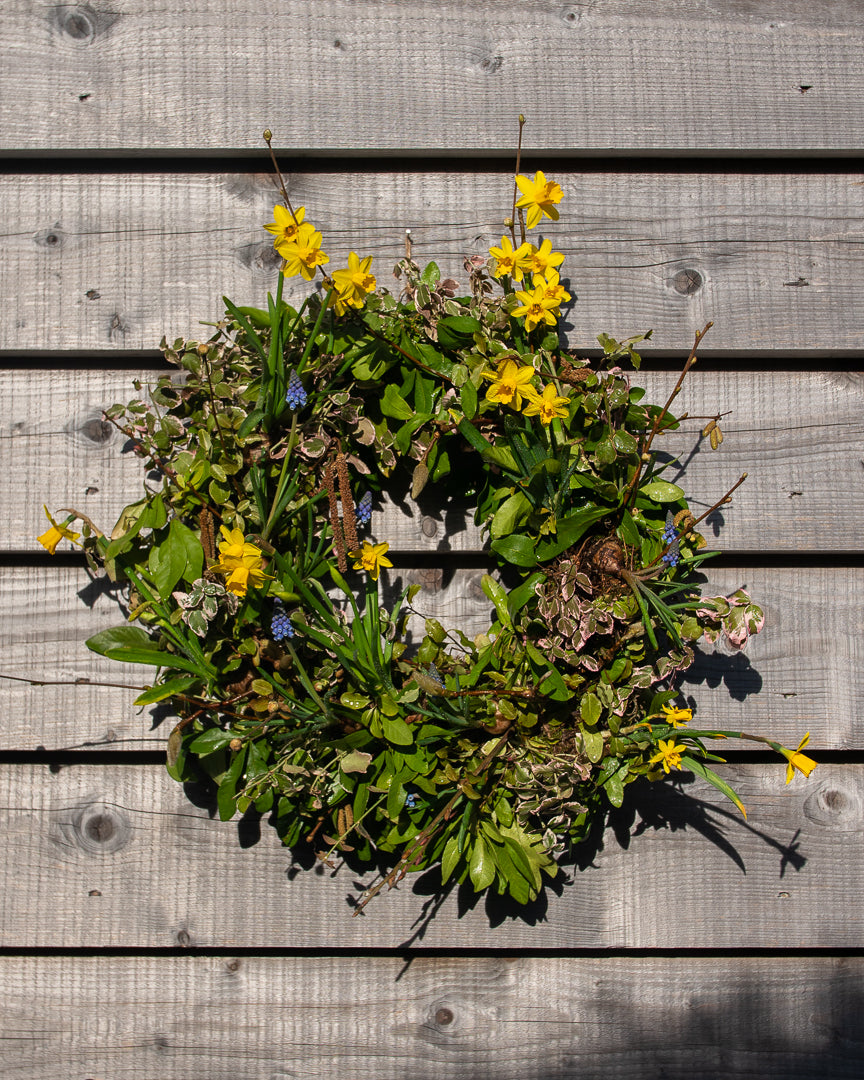 MARCH: Brunch Spring bulb Wreath workshop 23/03